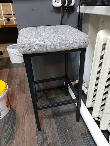 Барный стул Лофт катания минт / белый матовый фото покупателя 88