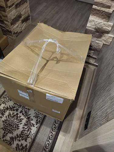 Стул на металлокаркасе Чилли зеленый / черный фото покупателя 856