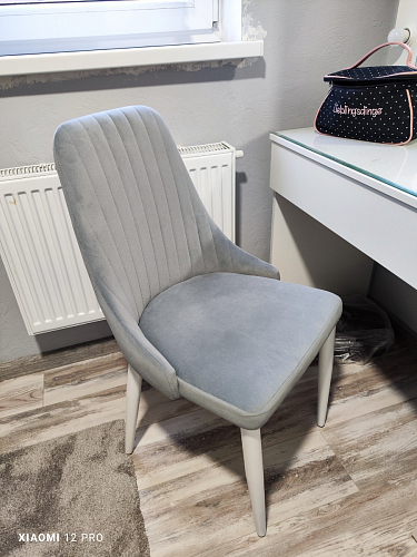 Стул на металлокаркасе Kora black / gray фото покупателя 84