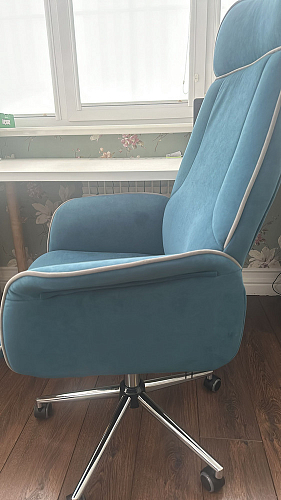 Компьютерное кресло Charm/Шарм серое фото покупателя 13