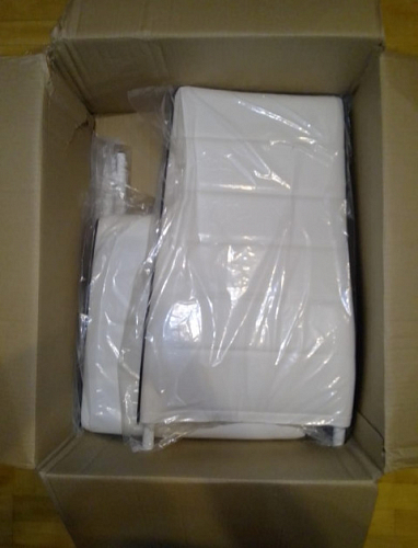 Стул на металлокаркасе DC2-001 black / white line / white фото покупателя 13