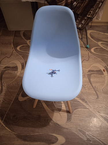 Пластиковый стул Eames PC-015 желтый фото покупателя 221