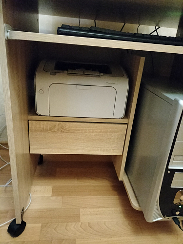 Компьютерный стол КСТ-10.1 Венге фото покупателя 4