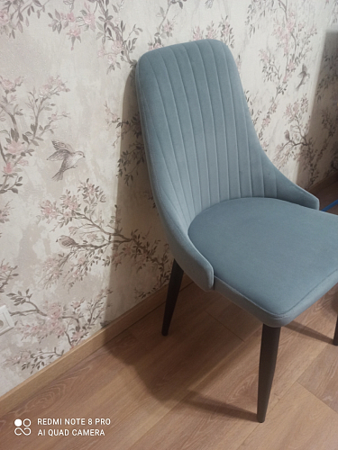 Стул на металлокаркасе Kora gray / black фото покупателя 81