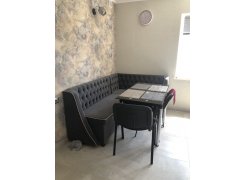 Кухонный диван Лофт левый велюр бирюза фото покупателя 1