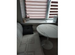 Стол Тулип 90х73 дуб вотан / белый фото покупателя 13