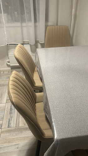 Комплект стульев Седа К 4 шт латте / черный фото покупателя 250