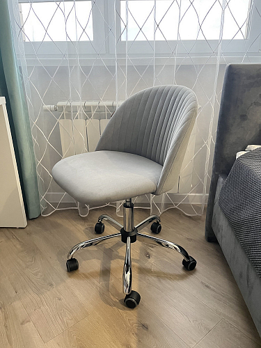 Компьютерное кресло Melody молочное фото покупателя 39