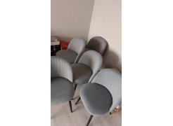 Стул на металлокаркасе Gabi gray / black фото покупателя 88