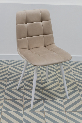 Стул на металлокаркасе Чилли темно-серый / черный каркас из шоурума 5