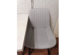 Стул на металлокаркасе Седа К крутящийся светло-серый  / белый фото покупателя 144