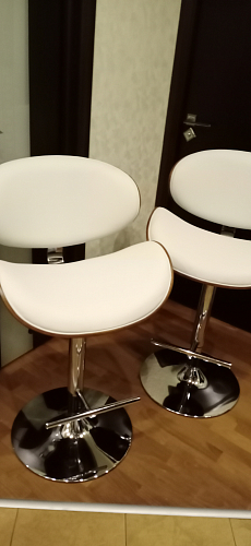 Барный стул JY1076 коричневый / черный фото покупателя 7