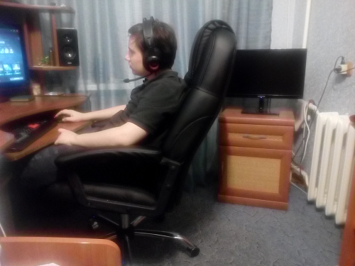 Компьютерное кресло Bergamo бежевое фото покупателя 3