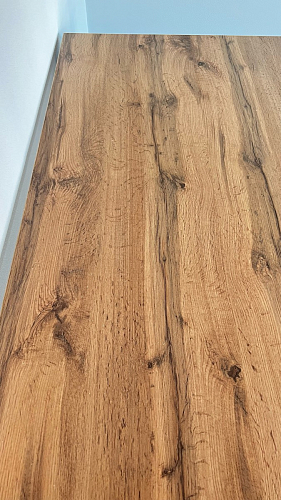 Деревянный стол Лота Лофт 120х75 белый матовый / дуб крафт золотой фото покупателя 263