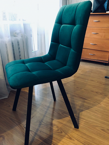 Стул Чилли 2 темно-серый  / черный фото покупателя 751