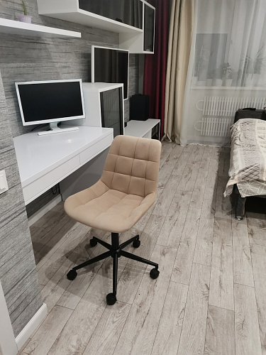 Компьютерное кресло Честер кирпичный / черный фото покупателя 19