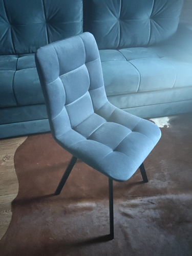 Стул на металлокаркасе Чилли бежевый / белый каркас фото покупателя 1416