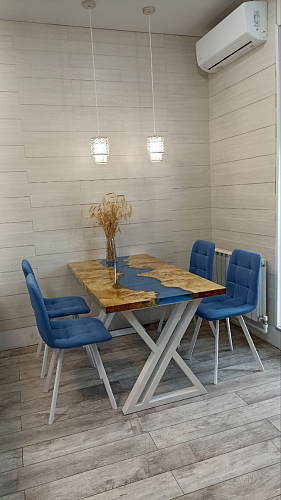 Комплект стульев Чилли 2 шт бежевый / черный фото покупателя 22