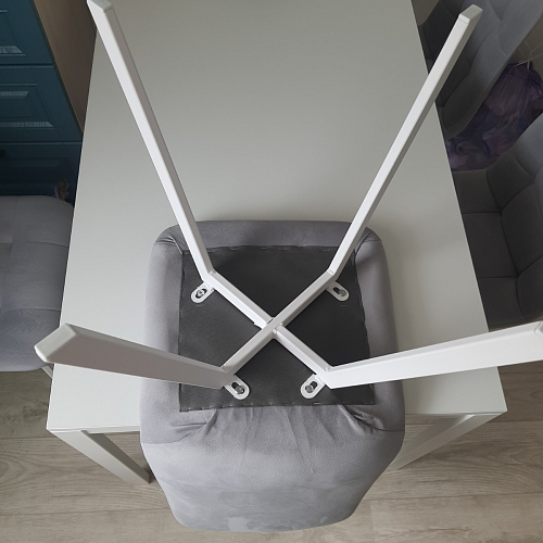 Стул Чилли 2 темно-серый  / черный фото покупателя 1246