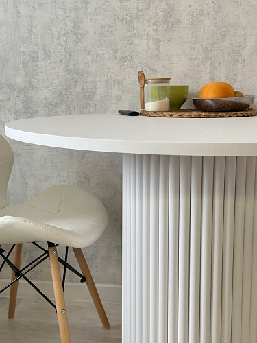 Стол Барел 100 орех кантри / черный фото покупателя 7