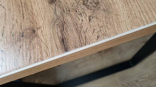 Стол Лота Лофт 120 32 мм бетон / черный матовый фото покупателя 362