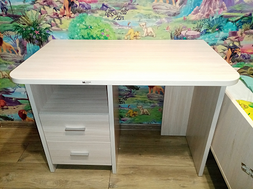 Письменный стол Беланта-Прям130Р К карамель фото покупателя 2