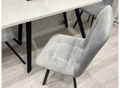 Стул на металлокаркасе Чилли черный фото покупателя 143