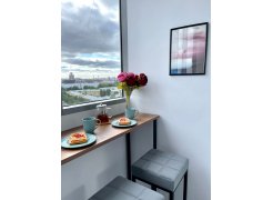 Барная стойка Дилан Лофт 120х60х90 бетон фото покупателя 46