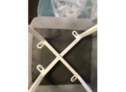 Стул на металлокаркасе Чилли светло-серый / черный фото покупателя 1