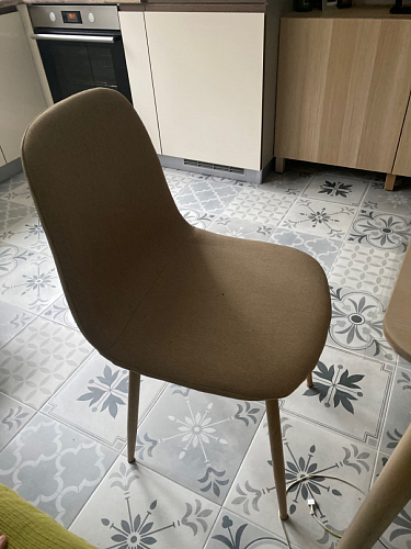 Стул на металлокаркасе Lilu dark grey / black фото покупателя 65
