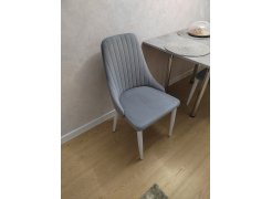 Стул на металлокаркасе Kora green / black фото покупателя 437