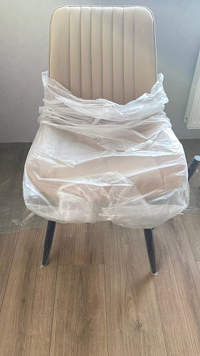 Стул на металлокаркасе Седа К кирпичный / черный фото покупателя 131