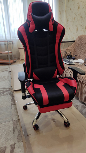 Компьютерное кресло Kano 1 red / black фото покупателя 76