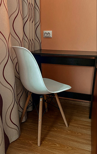 Стул Cindy Eames mod. 001 khaki / natural фото покупателя 366