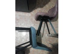 Стул на металлокаркасе Челси светло-серый / белый каркас фото покупателя 181