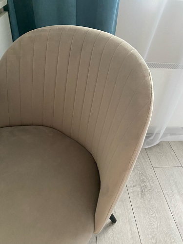 Стул на металлокаркасе Gabi gray / black фото покупателя 487