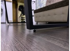 Деревянный стол Лота Лофт 120(160)х75 черный матовый / бетон светлый фото покупателя 549