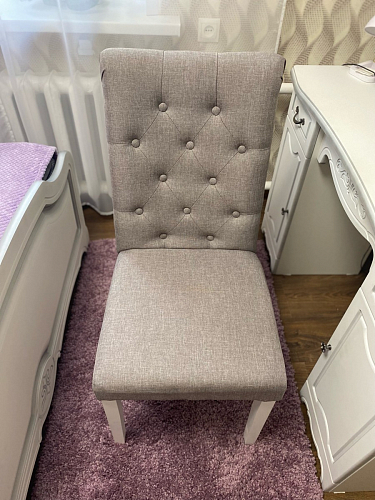 Стул Amelia white / fabric cream фото покупателя 6