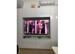 Готовая гостиная Румба белый / белый глянец  - Уцененный экземпляр фото покупателя 47