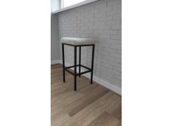 Барный стул Лофт кожзам d1 / черный матовый фото покупателя 142