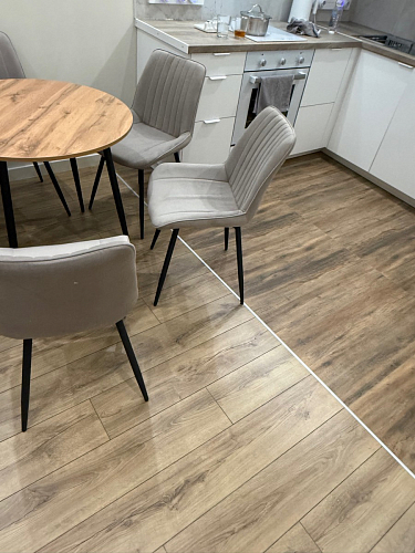 Стул на металлокаркасе Седа К кирпичный / черный фото покупателя 347