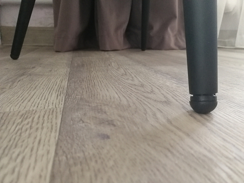 Стул на металлокаркасе Gabi 1 light purple / black / gold фото покупателя 234