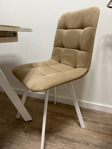 Комплект стульев Чилли 2 шт бежевый / черный фото покупателя 355