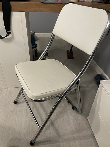 Стул Chair раскладной белый фото покупателя 32