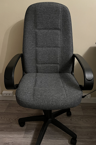 Компьютерное кресло CH747 синий, ткань фото покупателя 1