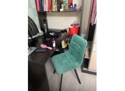 Стул на металлокаркасе Чилли горчичный / белый фото покупателя 616