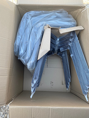 Комплект стульев Чилли 4 шт темно-серый / черный фото покупателя 558