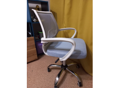 Компьютерное кресло Ergoplus белое / голубое фото покупателя 4