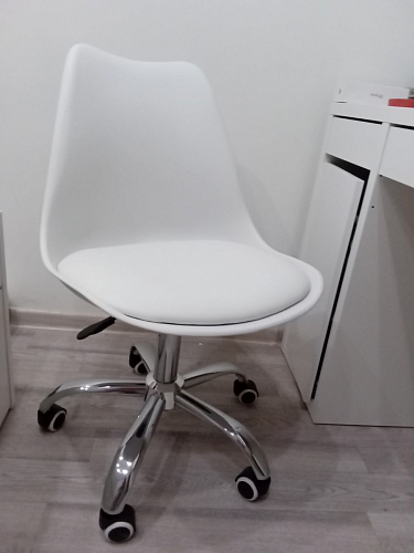 Компьютерное кресло Kolin white фото покупателя 150