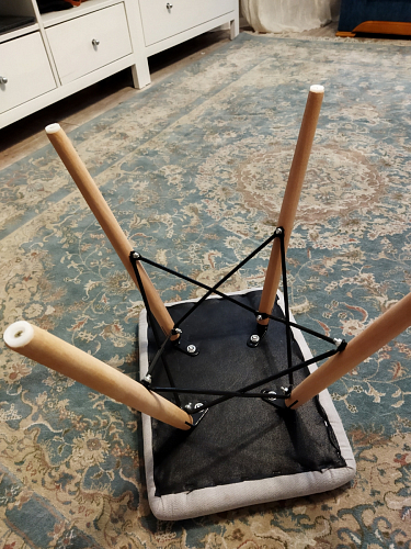 Табурет Ben grey фото покупателя 29